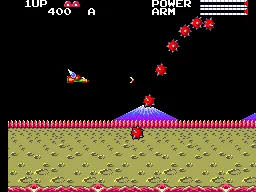 Transbot gameplay screenshot on Master System