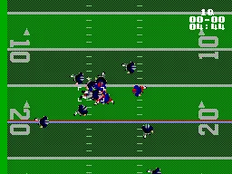 Walter Payton Football gameplay screenshot on Master System