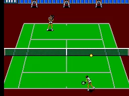 Wimbledon II gameplay screenshot on Master System