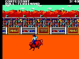 World Games gameplay screenshot on Master System
