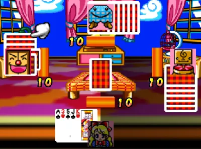 64 Trump Collection: Alice no Waku Waku Trump World gameplay screenshot on N64