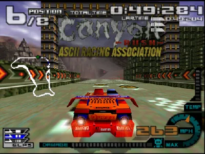 AeroGauge gameplay screenshot on N64