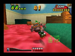 Air Boarder 64 gameplay screenshot on N64