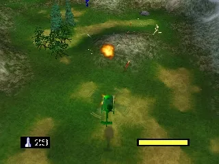 Army Men: Air Attack gameplay screenshot on N64