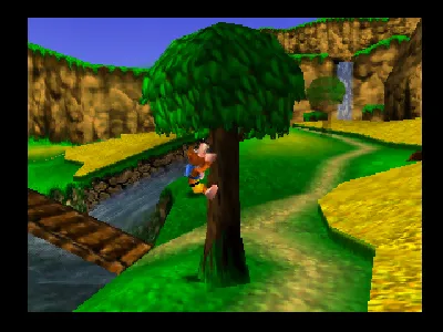 Banjo-Kazooie gameplay screenshot on N64