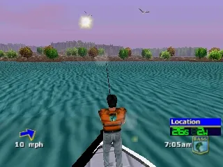Bass Masters 2000 gameplay screenshot on N64