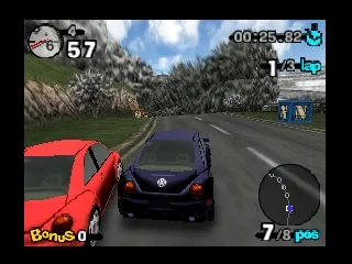 Beetle Adventure Racing! gameplay screenshot on N64
