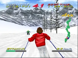 Big Mountain 2000 gameplay screenshot on N64