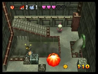 Bomberman 64: The Second Attack gameplay screenshot on N64