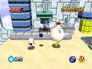 Bomberman Hero gameplay screenshot on N64