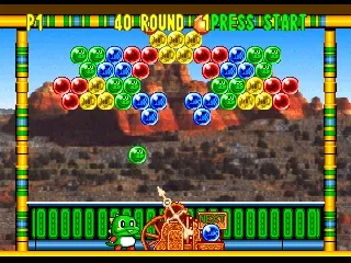 Bust-A-Move '99 gameplay screenshot on N64