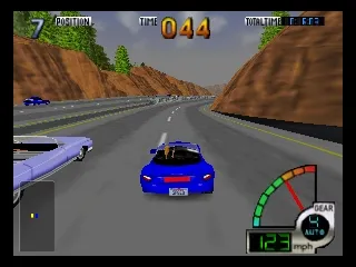 California Speed gameplay screenshot on N64