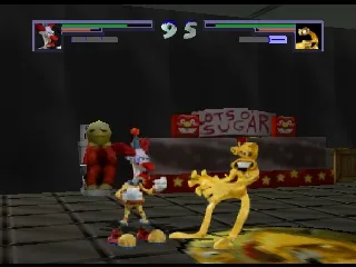 Clay Fighter 63 1-3 gameplay screenshot on N64