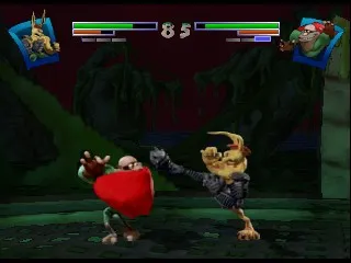 Clay Fighter: Sculptor's Cut gameplay screenshot on N64