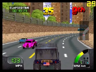 Cruis'n World gameplay screenshot on N64