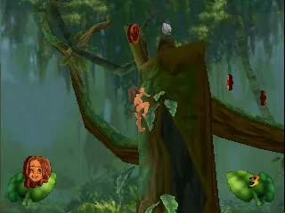 Disney's Tarzan gameplay screenshot on N64