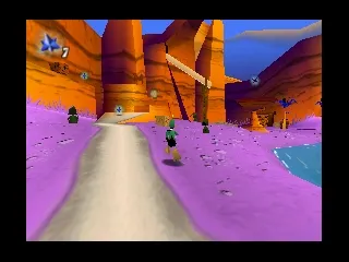 Duck Dodgers Starring Daffy Duck gameplay screenshot on N64