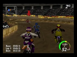 Excitebike 64 gameplay screenshot on N64