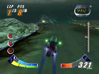 Extreme-G 2 gameplay screenshot on N64