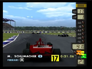 F-1 World Grand Prix gameplay screenshot on N64