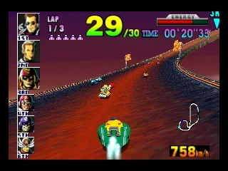 F-Zero X gameplay screenshot on N64
