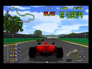 F1 Pole Position 64 gameplay screenshot on N64