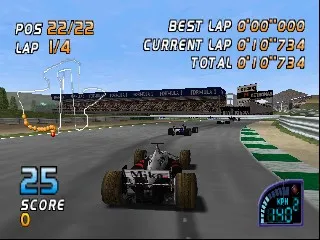 F1 Racing Championship gameplay screenshot on N64