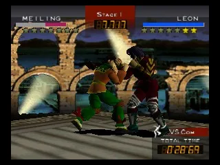 Fighters Destiny gameplay screenshot on N64
