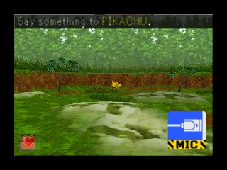 Hey You, Pikachu! gameplay screenshot on N64