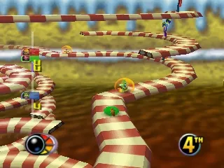 Iggy's Reckin' Balls gameplay screenshot on N64