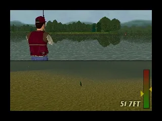 In-Fisherman: Bass Hunter 64 gameplay screenshot on N64