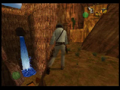 Indiana Jones and the Infernal Machine gameplay screenshot on N64