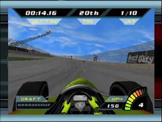 Indy Racing 2000 gameplay screenshot on N64