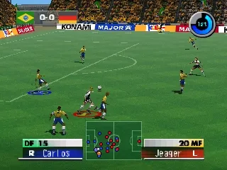 International Superstar Soccer 2000 gameplay screenshot on N64
