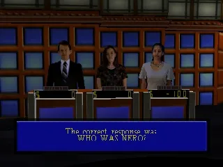 Jeopardy! gameplay screenshot on N64