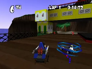 Lego Racers gameplay screenshot on N64