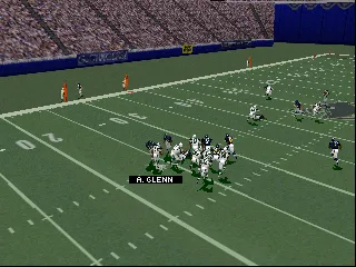 Madden NFL 99 gameplay screenshot on N64