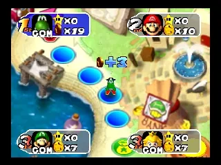 Mario Party 2 gameplay screenshot on N64