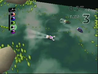 Micro Machines 64 Turbo gameplay screenshot on N64