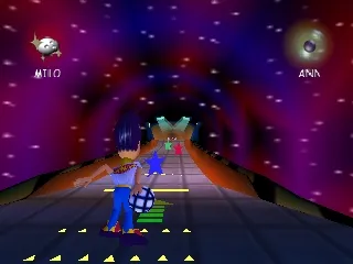 Milo's Astro Lanes gameplay screenshot on N64