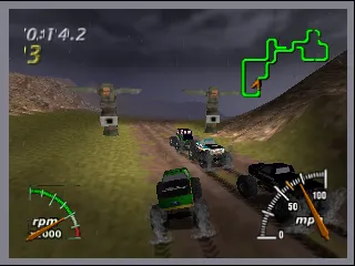 Monster Truck Madness 64 gameplay screenshot on N64