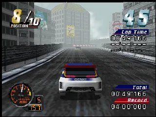 MRC: Multi-Racing Championship gameplay screenshot on N64