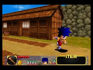 Mystical Ninja Starring Goemon gameplay screenshot on N64