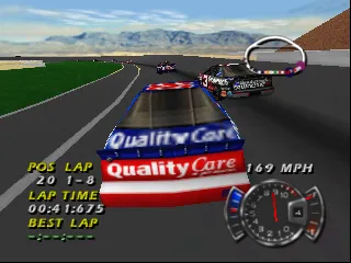 NASCAR 99 gameplay screenshot on N64