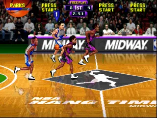 NBA Hangtime gameplay screenshot on N64