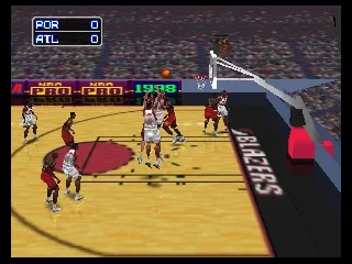 NBA Pro 98 gameplay screenshot on N64