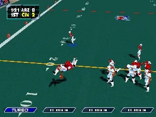 NFL Blitz 2000 gameplay screenshot on N64