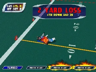 NFL Blitz Special Edition gameplay screenshot on N64