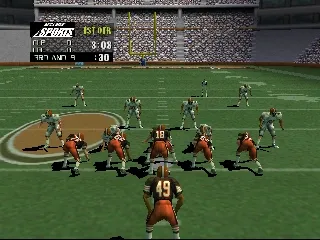 NFL Quarterback Club 99 gameplay screenshot on N64