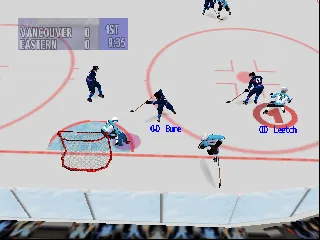NHL Breakaway 98 gameplay screenshot on N64